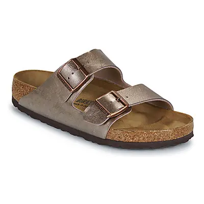 BIRKENSTOCK Arizona BF Graceful Taupe women's Mules / Casual Shoes in Gold