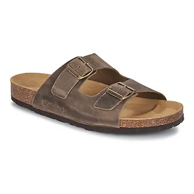 Lumberjack FLINT men's Mules / Casual Shoes in Brown