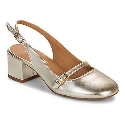 JB Martin JANE women's Court Shoes in Gold