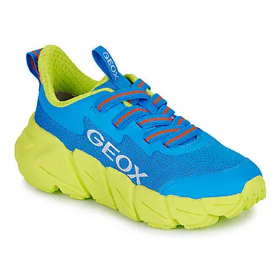 Geox J FLEXYPER FAST BOY girls's Children's Shoes (Trainers) in Multicolour