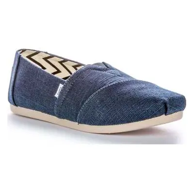 Toms Alpargata Heritage women's Espadrilles / Casual Shoes in Blue