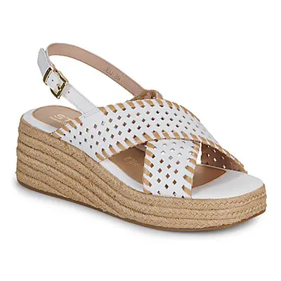 Stonefly IVORY 2 NAPPA LTH women's Espadrilles / Casual Shoes in White