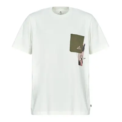 Adidas JJ3928 men's T shirt in White