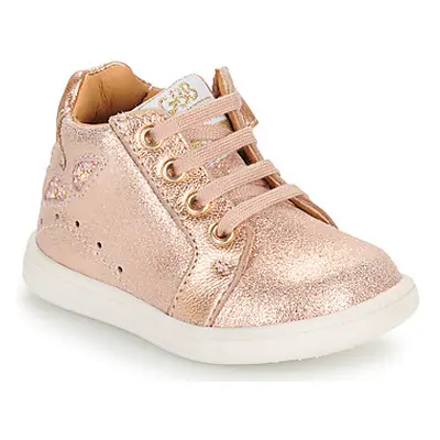 GBB JANELLE girls's Children's Shoes (High-top Trainers) in Pink