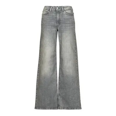 JDY JDYFELINA-FINA women's Flare / wide jeans in Grey