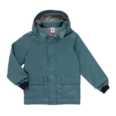 Petit Bateau BARMAC boys's Children's Parka in Green