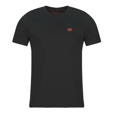 Teddy Smith THE TEE 1 MC men's T shirt in Black