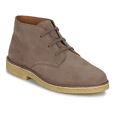 Selected SLHRICCO men's Mid Boots in Brown