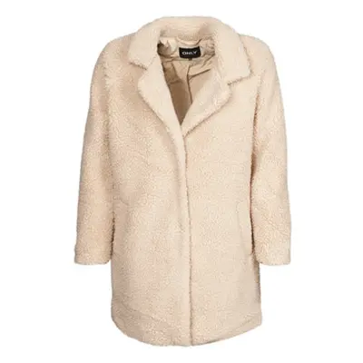 Only ONLAURELIA women's Coat in Beige