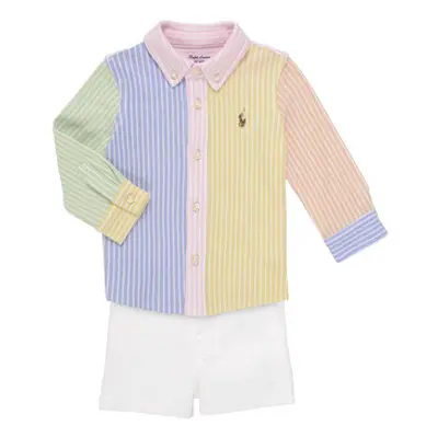 Polo Ralph Lauren FUNSHIRT SET-SETS-SHORT SET boys's Sets & Outfits in Multicolour