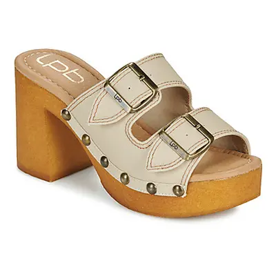 Les Petites Bombes LETA women's Clogs (Shoes) in Beige