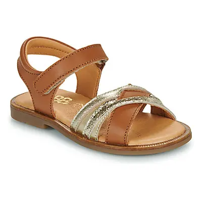 GBB MELISSA girls's Children's Sandals in Brown