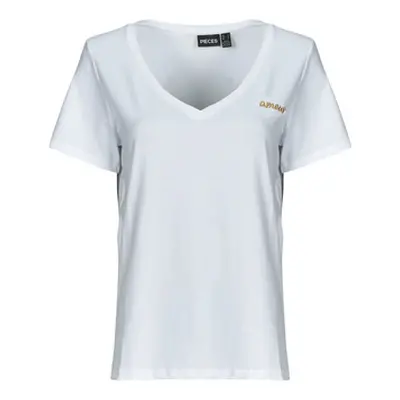 Pieces PCMILY women's T shirt in White