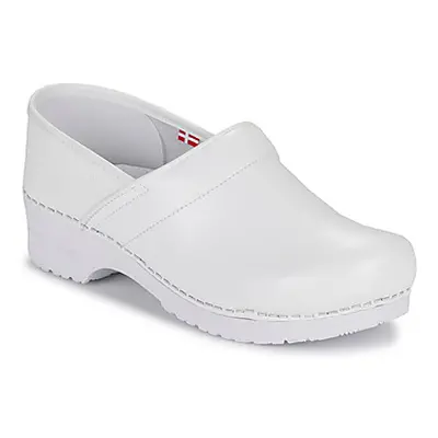 Sanita PROF men's Clogs (Shoes) in White