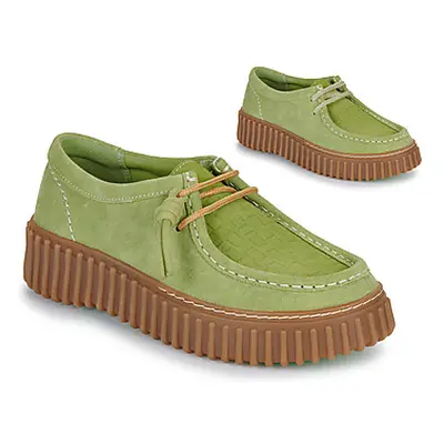 Clarks TORHILL BEE women's Casual Shoes in Green