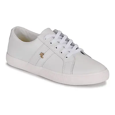 Lauren Ralph Lauren JANSON II-SNEAKERS-VULC women's Shoes (Trainers) in White