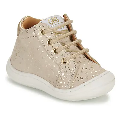 GBB FLEXOO BABY boys's Children's Shoes (High-top Trainers) in Beige