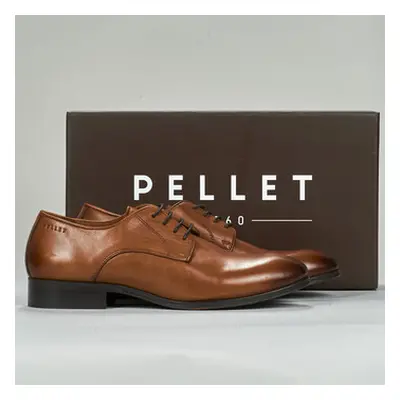 Pellet EZECHIEL men's Casual Shoes in Brown