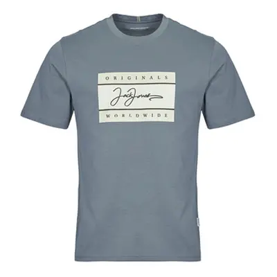 Jack & Jones JORFREDERIKSBERG men's T shirt in Grey