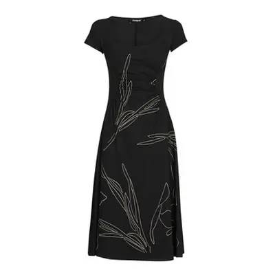 Desigual BUCAREST women's Long Dress in Black