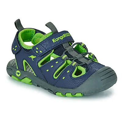 Kangaroos K-Trek boys's Children's Sandals in Blue