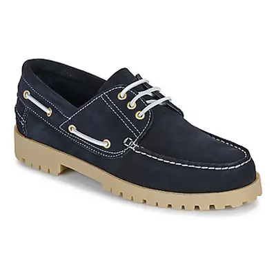 So Size MALOK men's Boat Shoes in Blue