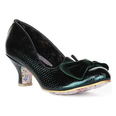 Irregular Choice Dazzle Razzle women's Court Shoes in Green