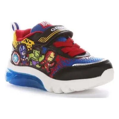 Geox J Ciberdrone E Avengers girls's Trainers in Black