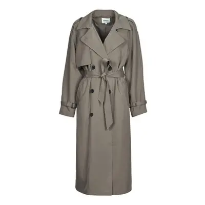 Only ONLCHLOE women's Trench Coat in Grey