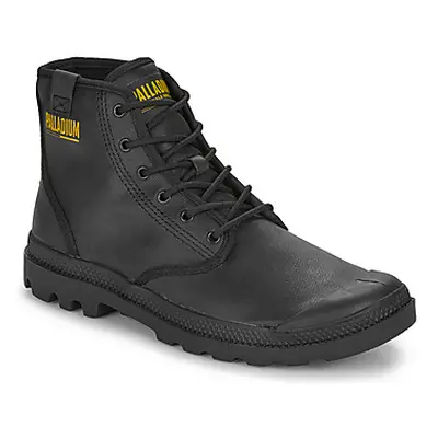 Palladium PAMPA HI COATED men's Mid Boots in Black