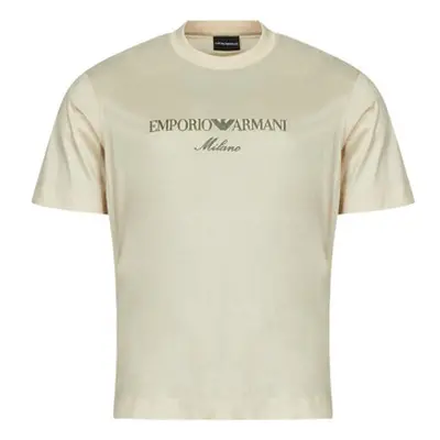 Emporio Armani T-SHIRT EM001033 men's T shirt in Beige