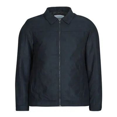 Jack & Jones JJEDYLAN men's Leather jacket in Black