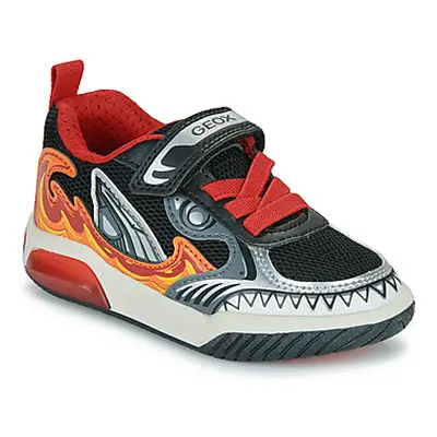 Geox J INEK BOY boys's Children's Shoes (Trainers) in Multicolour