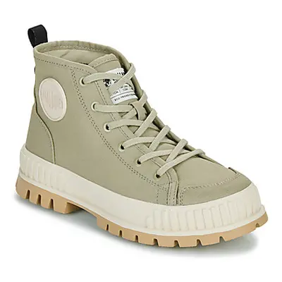 Palladium PALLASHOCK ORG 2 men's Shoes (High-top Trainers) in Kaki