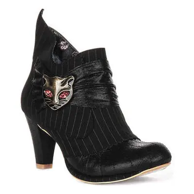 Irregular Choice Miaow women's Slip-ons (Shoes) in Black