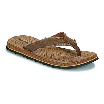 Skechers TANTRIC - FRITZ men's Flip flops / Sandals (Shoes) in Brown