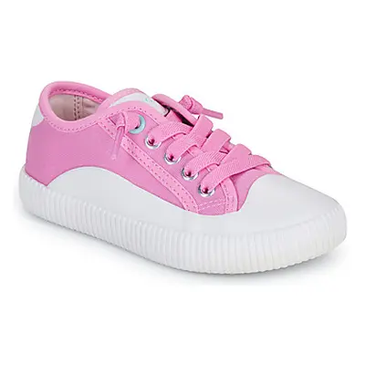 Geox J TIPPESTE GIRL girls's Children's Shoes (Trainers) in Pink