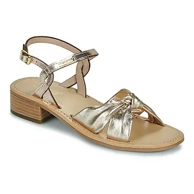 Les Tropéziennes par M Belarbi HIRKA women's Sandals in Gold