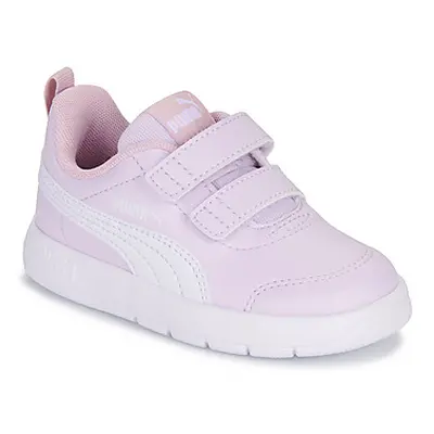 Puma Courtflex V3 Inf girls's Children's Shoes (Trainers) in Pink