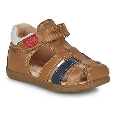 Geox B SANDAL MACCHIA BOY boys's Children's Sandals in Brown