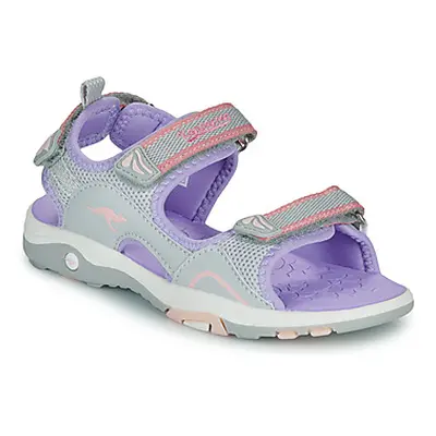 Kangaroos K-Leni Nova girls's Children's Sandals in Grey