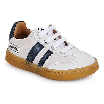 GBB BERANGE boys's Children's Shoes (Trainers) in White