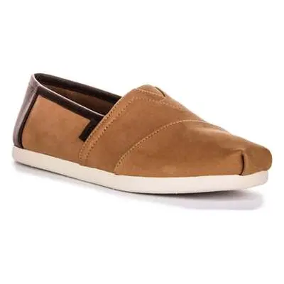 Toms Alpargata Twil Brushed men's Espadrilles / Casual Shoes in Brown