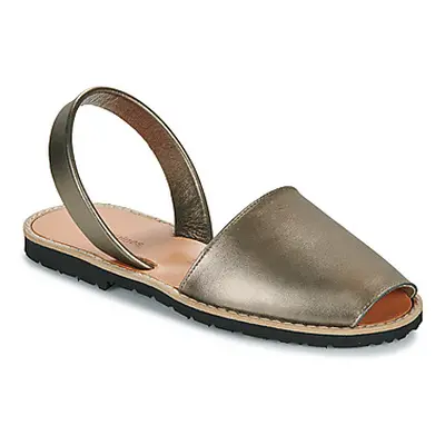 Minorquines AVARCA women's Sandals in Gold