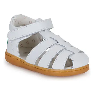 Kickers KICK FLO boys's Children's Sandals in White