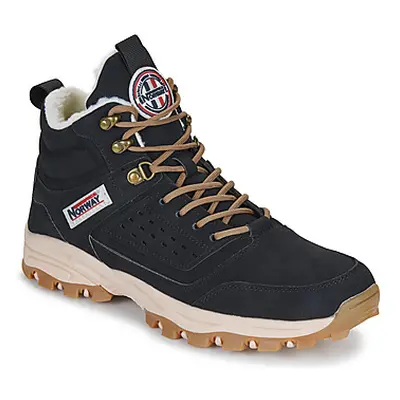 Geographical Norway OGUANTALAMO men's Shoes (High-top Trainers) in Black