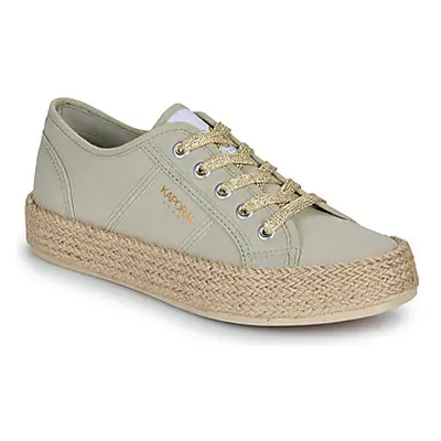 Kaporal BIORGATY women's Shoes (Trainers) in Kaki