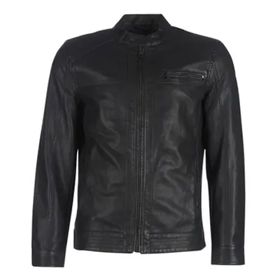 Only & Sons ONSAL men's Leather jacket in Black