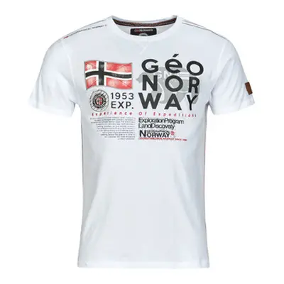 Geographical Norway JIVY men's T shirt in White