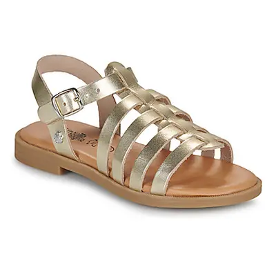 Citrouille et Compagnie CANCUN girls's Children's Sandals in Gold